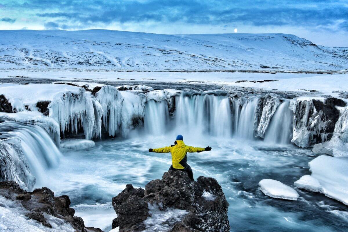 Island vodopád 